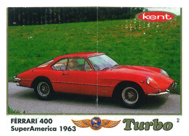 Вкладыш №2 — Ferrari 400 SuperAmerica, изображение каталога