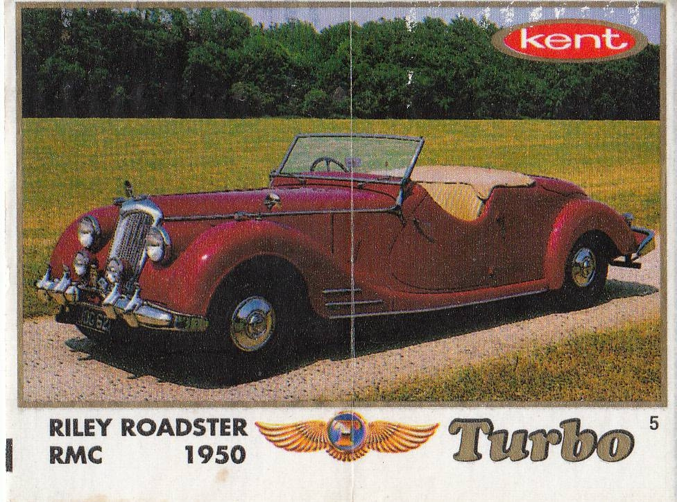 Вкладыш №5 — Riley Roadster RMC 1950, изображение каталога