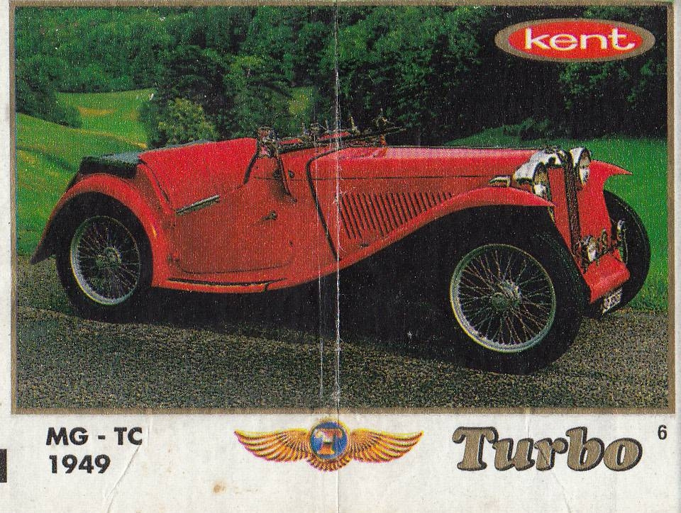 Вкладыш №6 — MG - TC 1949, изображение каталога