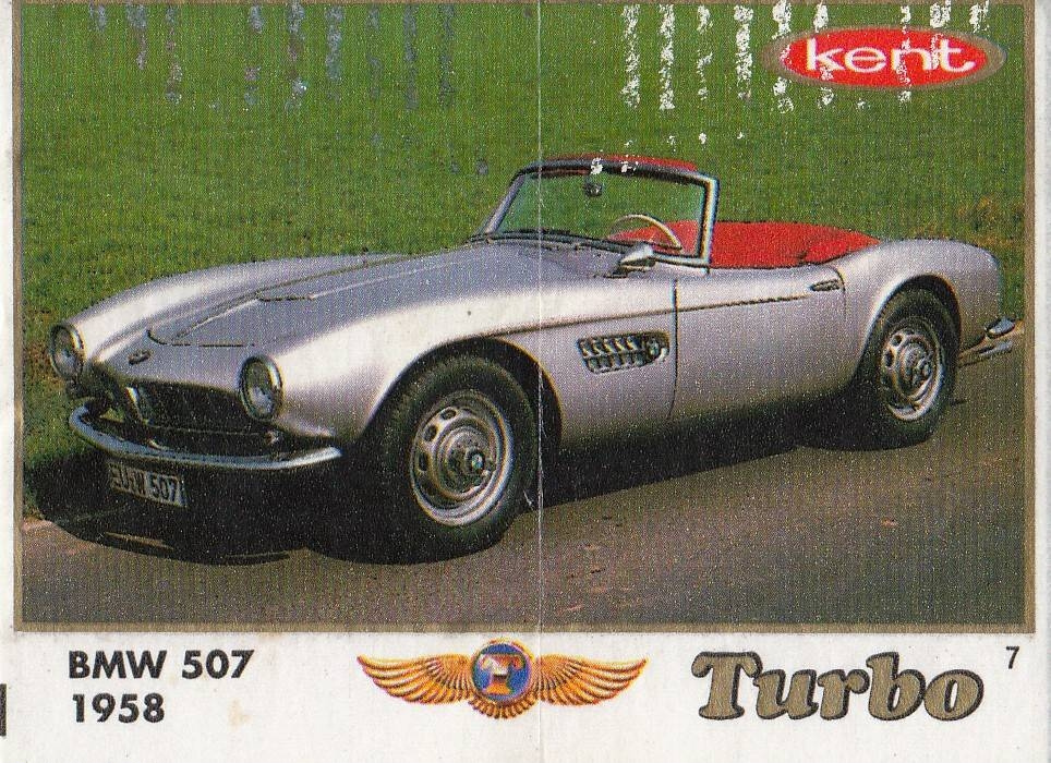 Вкладыш №7 — BMW 507 1958, изображение каталога
