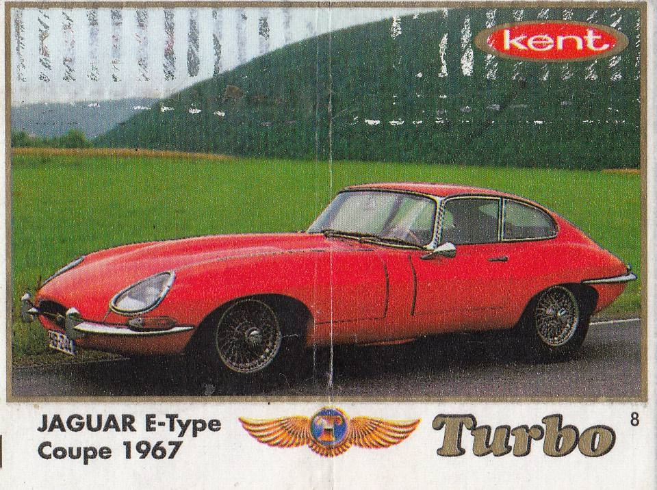 Вкладыш №8 — Jaguar E-Type Coupe 1967, изображение каталога