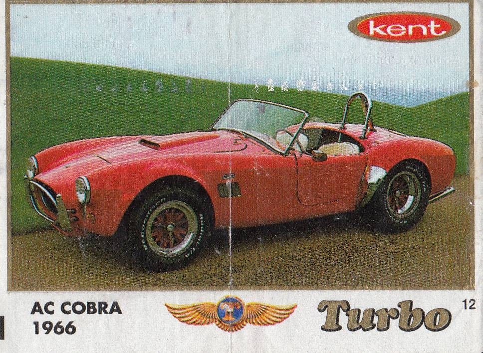 Вкладыш №12 — AC Cobra 1966, изображение каталога