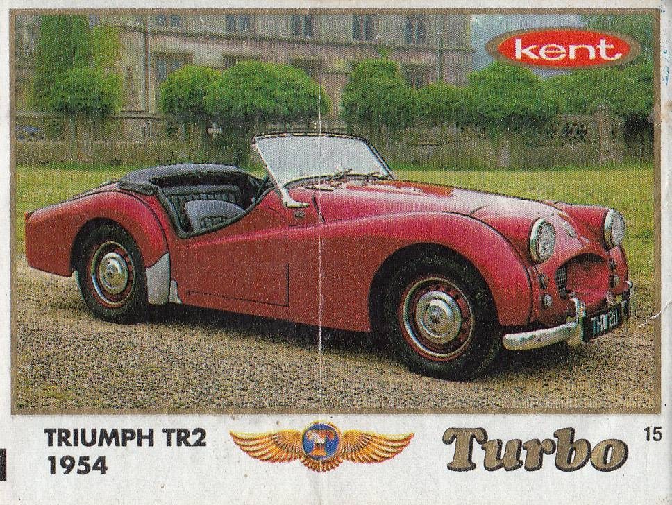 Вкладыш №15 — Triumpf TR2 1954, изображение каталога