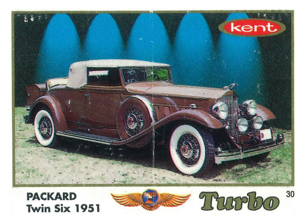 Вкладыш №30 — Packard 840 DeLuxe Eight, изображение каталога