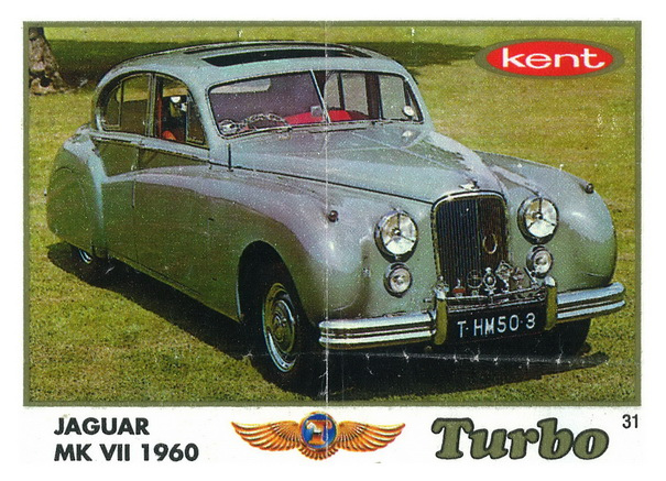 Вкладыш №31 — Jaguar MK VII, изображение каталога