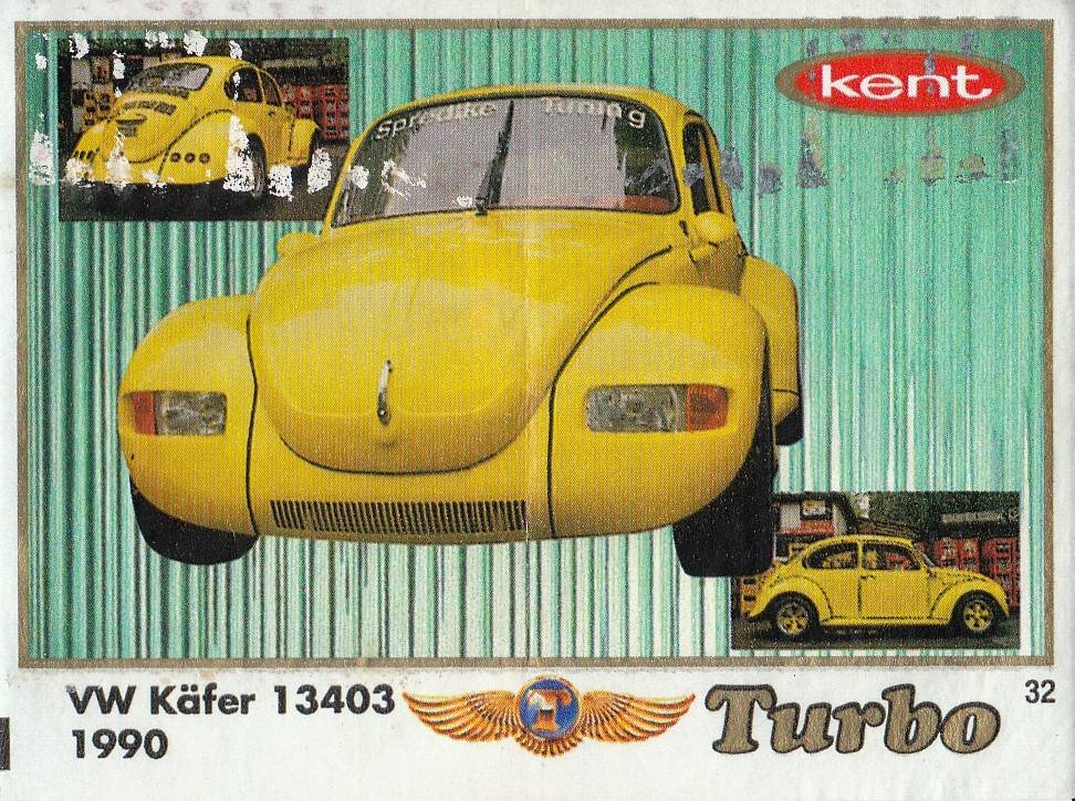 Вкладыш №32 — VW Kafer 13403 1990, изображение каталога