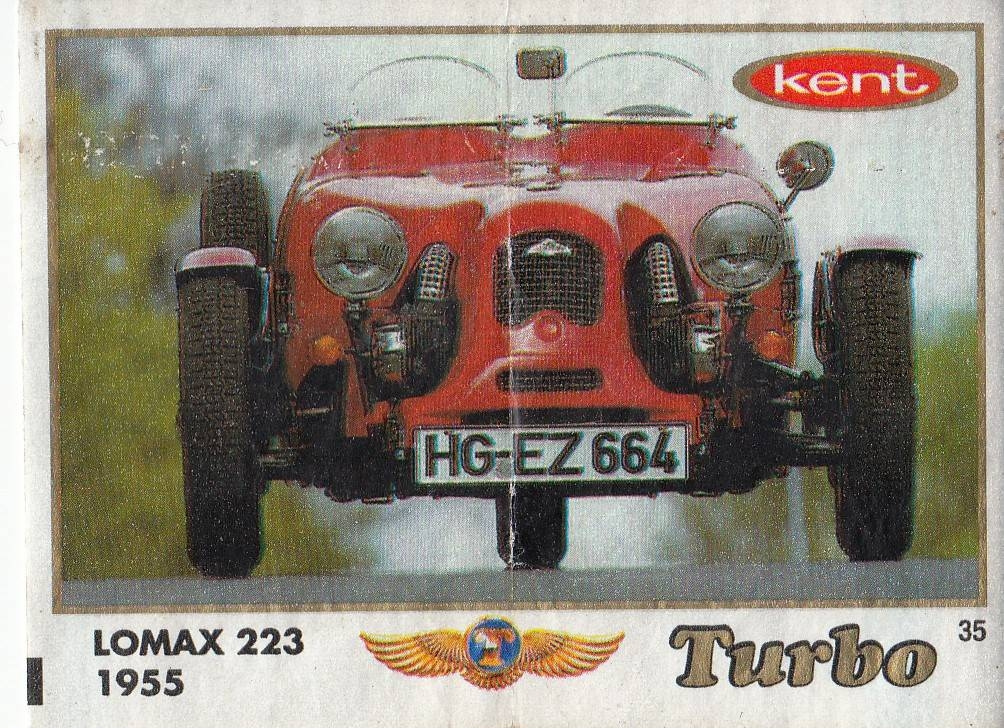Вкладыш №35 — Lomax 223 1955, изображение каталога