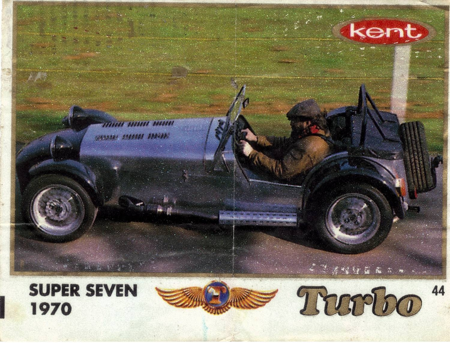Вкладыш №44 — SUPER SEVEN 1970, изображение каталога