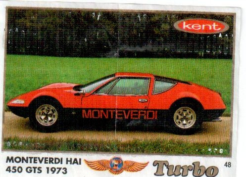 Вкладыш №48 — Monteverdi Hai 450 GTS 1973, изображение каталога