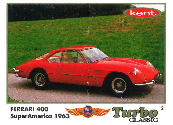 Вкладыш №2 — Ferrari 400 SuperAmerica, изображение каталога