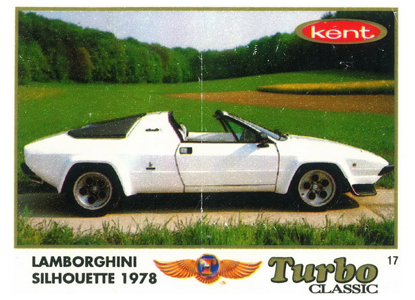 Вкладыш №17 — Lamborghini Silhouette, изображение каталога