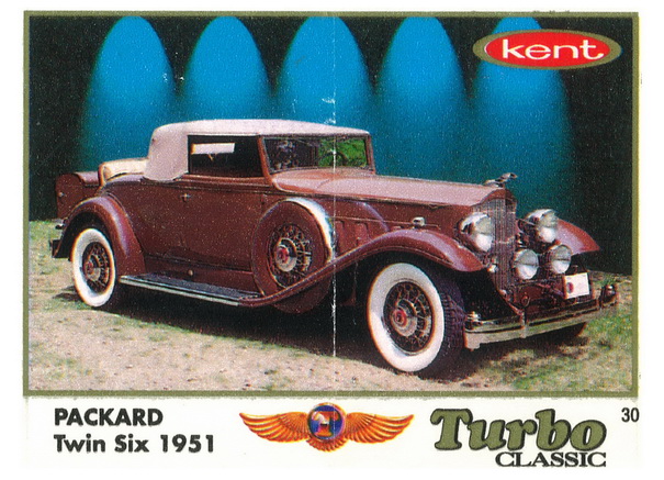 Вкладыш №30 — Packard 840 DeLuxe Eight, изображение каталога