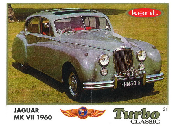 Вкладыш №31 — Jaguar MK VII, изображение каталога