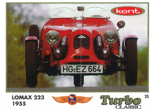 Вкладыш №35 — Lomax 223 1955, изображение каталога