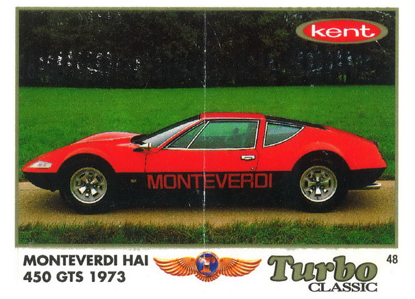 Вкладыш №48 — Monteverdi Hai 450 GTS 1973, изображение каталога