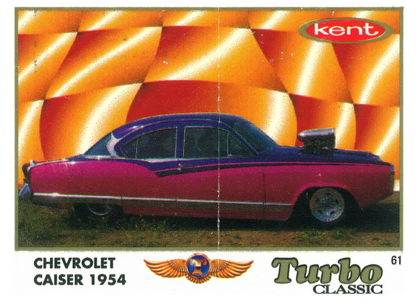 Вкладыш №61 — Chevrolet Caiser 1954, изображение каталога