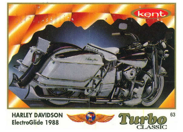 Вкладыш №63 — Harley Davidson ElectroGlide 1988, изображение каталога
