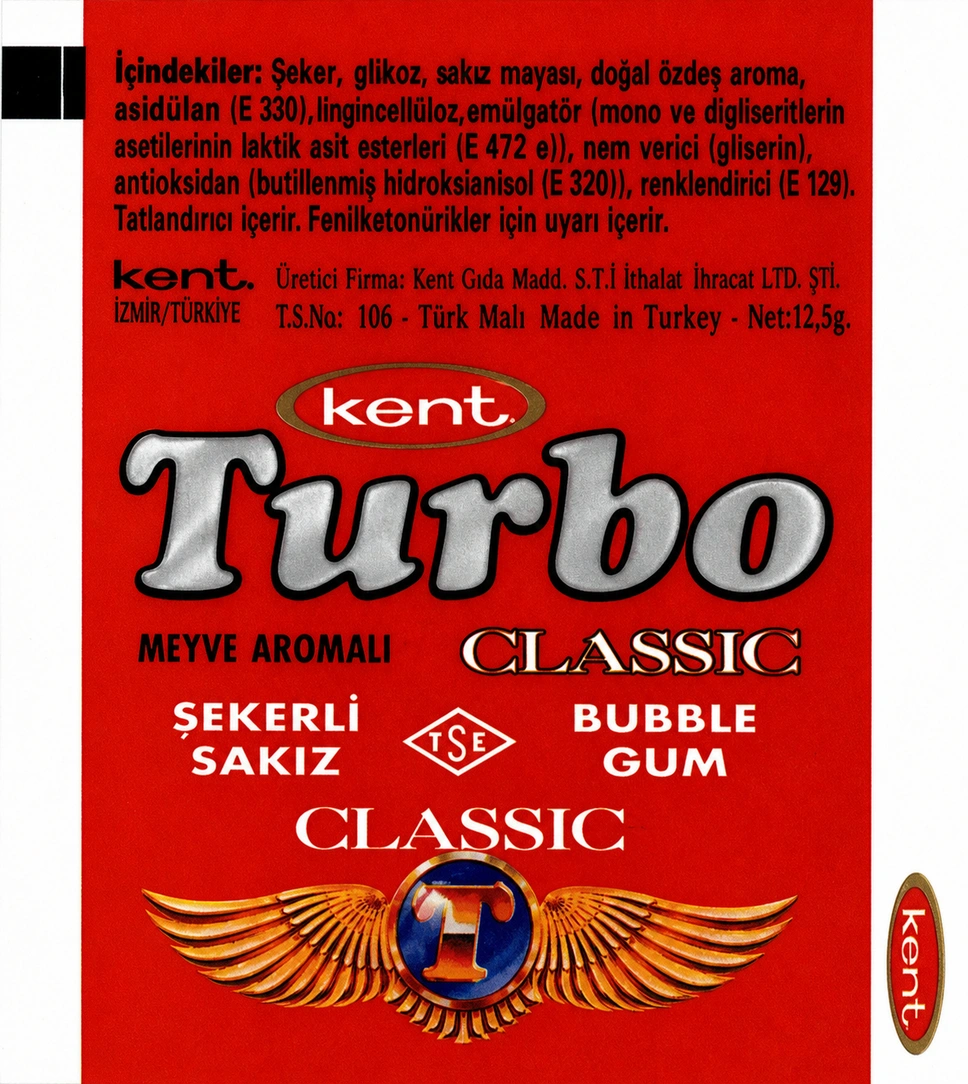 Обёртка 2 серии Turbo Classic 1-70 with Classic, восстановленное изображение