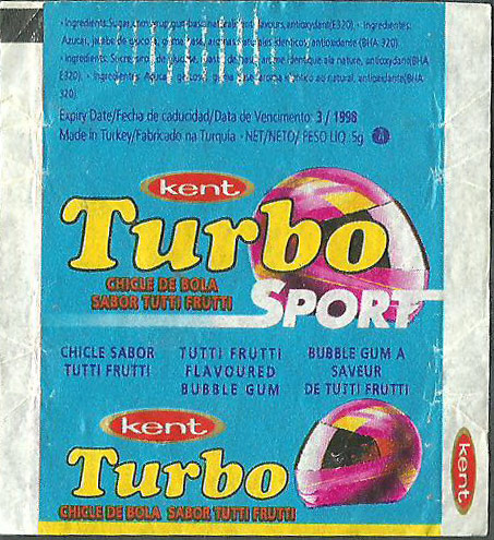 Обёртка серии Turbo Sports, фиолетовая рамка — 1–70