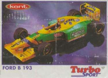 Вкладыш №17 — Turbo Sport 1-70 violet №17, изображение каталога