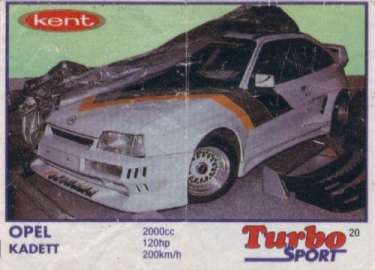 Вкладыш №20 — Turbo Sport 1-70 violet №20, изображение каталога