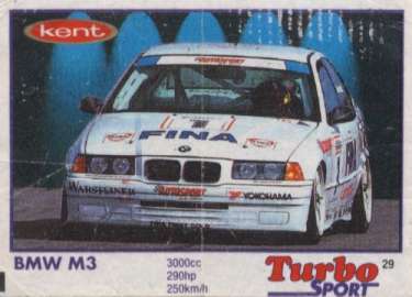 Вкладыш №29 — Turbo Sport 1-70 violet №29, изображение каталога