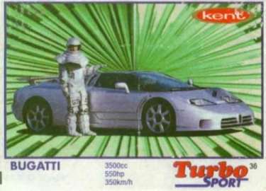Вкладыш №36 — Turbo Sport 1-70 violet №36, изображение каталога