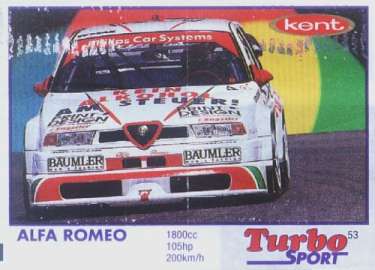 Вкладыш №53 — Turbo Sport 1-70 violet №53, изображение каталога
