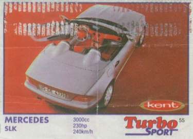 Вкладыш №55 — Turbo Sport 1-70 violet №55, изображение каталога