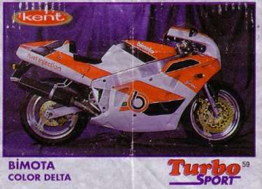 Вкладыш №59 — Turbo Sport 1-70 violet №59, изображение каталога