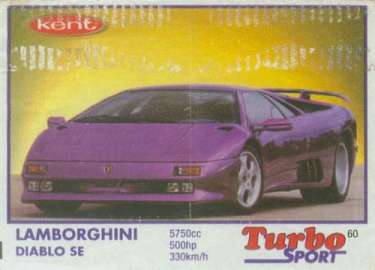 Вкладыш №60 — Turbo Sport 1-70 violet №60, изображение каталога