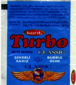 Обёртка 1 серии Turbo Classic 1-70 with Classic, оригинальный скан