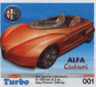 Первый вкладыш серии Turbo Super 2003 turkish