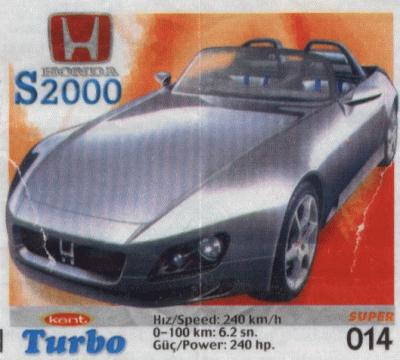 Turbo №14 — Turbo Super 2003 turkish №14, изображение каталога