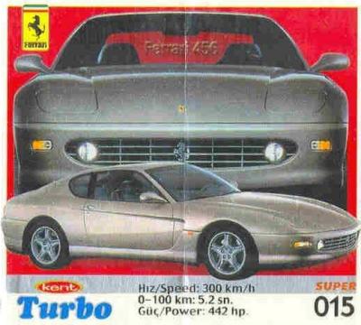 Turbo №15 — Turbo Super 2003 turkish №15, изображение каталога