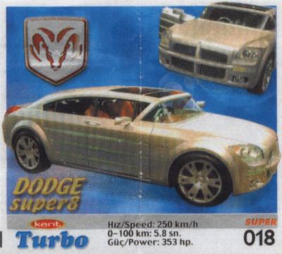 Turbo №18 — Turbo Super 2003 turkish №18, изображение каталога