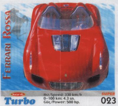 Turbo №23 — Turbo Super 2003 turkish №23, изображение каталога