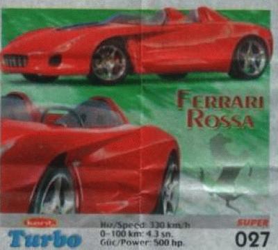 Turbo №27 — Turbo Super 2003 turkish №27, изображение каталога