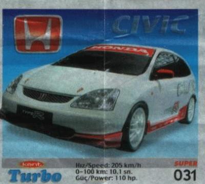 Turbo №31 — Turbo Super 2003 turkish №31, изображение каталога