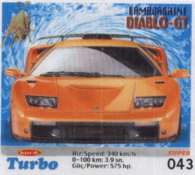 Turbo №43 — Turbo Super 2003 turkish №43, изображение каталога