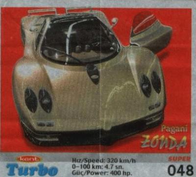 Turbo №48 — Turbo Super 2003 turkish №48, изображение каталога
