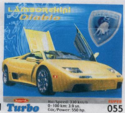 Turbo №55 — Turbo Super 2003 turkish №55, изображение каталога