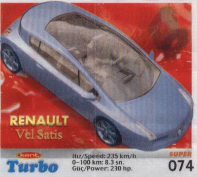 Turbo №74 — Turbo Super 2003 turkish №74, изображение каталога