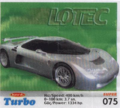 Turbo №75 — Turbo Super 2003 turkish №75, изображение каталога