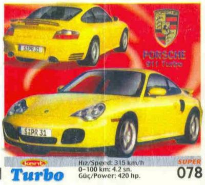 Turbo №78 — Turbo Super 2003 turkish №78, изображение каталога