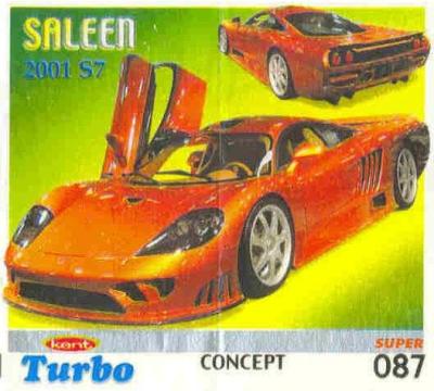 Turbo №87 — Turbo Super 2003 turkish №87, изображение каталога