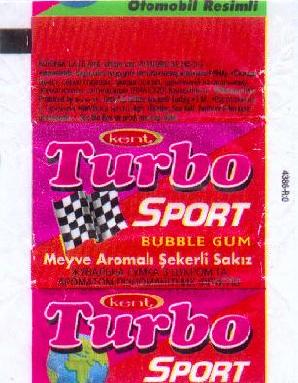Обёртка 4 серии Turbo Sport 2003 turkish, оригинальный скан