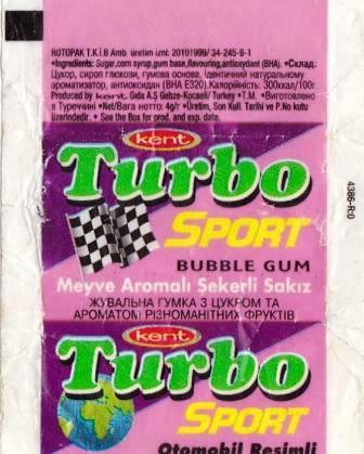 Обёртка серии Turbo Sport 2003 turkish