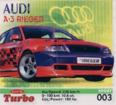 Turbo №3 — Turbo Sport 2003 turkish №3, изображение каталога