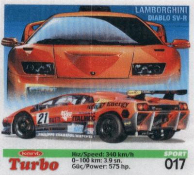 Turbo №17 — Turbo Sport 2003 turkish №17, изображение каталога